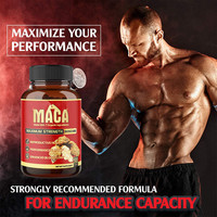 Capsules de supplément de Maca pour hommes OEM/OBM/ODM Booster d'énergie pour hommes Capsules d'extrait de Maca naturel fort