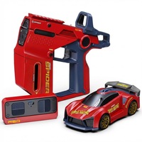 EPT Innovative 2.4G Sensor Chase Game Dual Remotes Ejection Launcher Parent Child Interactive Battle RC Car Set