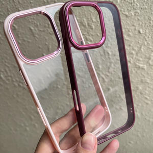 Coque de téléphone pour 17 Pro Max, design professionnel, matériau en verre, bouclier doré, grand trou, coque antichoc - Product Image 3