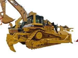 Bulldozer Caterpillar D6R D6H Usado con Cabrestante, Buena Calidad, en Venta. Bulldozer Cat D6R LGP Enfocado en el Componente Central del Motor. - Product Image 1