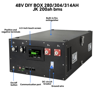 Kit de Bateria LiFePO4 <span class=keywords><strong>DIY</strong></span> 48V 280Ah 304Ah 314Ah 16S com BMS JK e Caixa <span class=keywords><strong>Rack</strong></span> <span class=keywords><strong>DIY</strong></span> para Sistema de Armazenamento de Energia Solar Residencial - Estoque na UE - Product Image 5