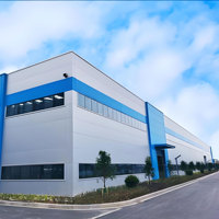 Estructuras de Acero Prefabricadas Industriales, Naves de Producción, Plan de Personalización, Construcción de Almacenes