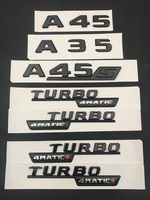 Emblèmes et autocollants de coffre arrière ABS pour Mercedes E63 C63 S63 E400 C400 C43 – Usage unique