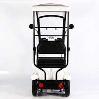 Scooter électrique LEO deux places avec batterie au plomb-acide 60V, certifié CE, autonomie 30km, vitesse 30km/h, nouveau chargeur intelligent, idéal pour le golf