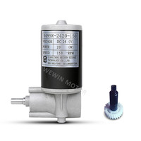 Vente d'usine 24 V 20W 45W 90W Mini Machine de soudage à vis sans fin Moteur à courant continu pour chargeur de fil Mig