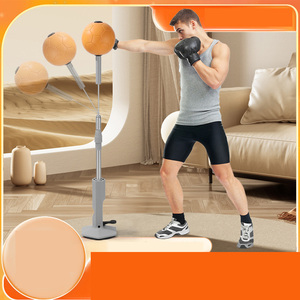 Dispositif d'entraînement de vitesse de réaction pour enfants sac de boxe d'exercice à domicile soulagement du Stress cible de frappe debout balle de frappe - Product Image 6