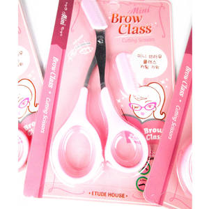 Tijeras <span class=keywords><strong>para</strong></span> Cejas y Pestañas, Recortador de Precisión, Peine, Cortador, Herramienta de Aseo Facial <span class=keywords><strong>para</strong></span> Mujeres - Product Image 4