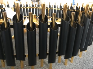 <span class=keywords><strong>Lampadario</strong></span> Moderno in Cristallo con Struttura Rotonda in Metallo Nero per <span class=keywords><strong>Tavolo</strong></span> da Pranzo - Product Image 4