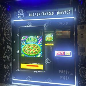 Máquina Expendedora de Pizza Inteligente con Pantalla Táctil, Personalizable, de Autoservicio, Totalmente Automática, para Exteriores, con Múltiples Opciones de Pago - Product Image 1