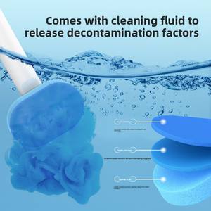 Ofertas: Nuevo Estilo de Escobilla de Inodoro Desechable de Plástico, Set de Limpieza para el Hogar, con Mango Largo y Desechable por el Inodoro, para Baño - Product Image 4