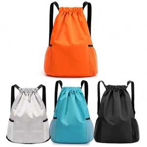 Drawstrings Backpacks Foldable <b>Sports</b> Bagpack Student Draw <b>Bag</b> - Product Image 1