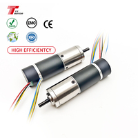 Motor de Engranajes Planetarios Sin Núcleo de 22 mm, 12 V CC, 24 V CC, con Codificador, Reemplazo del Motor Maxon para Automatización Robótica y Control de Precisión