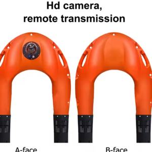 Tecnología Innovadora: Vehículo de Superficie No Tripulado (USV) de HDPE con Control Remoto, Bóya de Rescate Motorizada con Batería para Seguridad - Product Image 5