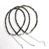 Prix d'usine vente de produits de pierres précieuses de guérison de mode Bracelet multi-matériaux de 3mm pour le Feng Shui
