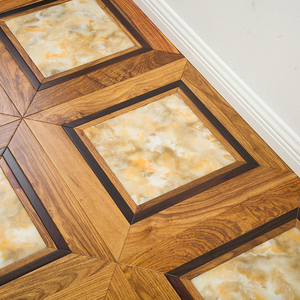 Parquet en chêne européen multicouche préfini, qualité AB, 14mm 20mm, avec rainures et languettes, certifié ISO9001, pour ferme - Product Image 2