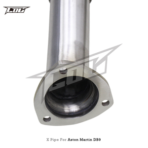 Tuyau en X pour <span class=keywords><strong>Aston</strong></span> <span class=keywords><strong>Martin</strong></span> DB9 Vantage Zagato Rapide 6.0 V12 – Système d'échappement de performance pour <span class=keywords><strong>moto</strong></span>, tube avant - Product Image 2