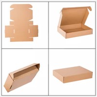Fabricants de conceptions personnalisées économiques Boîte de boîtes de poussins ondulés kraft recyclés