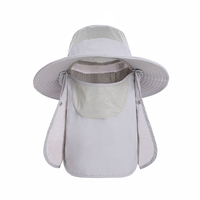 Surf en plein air randonnée Camp plage soleil casquette pêcheur pêche chapeau avec visage couverture cou rabat femmes hommes large bord seau chapeau