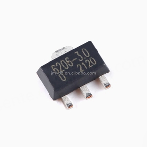 XC6206P302PR ซิลค์สกรีน 6206-3.0 SOT-89 ชิปควบคุมแรงดันไฟฟ้าแบบเส้นตรงชนิดลดแรงดันต่ำ LDO UMW - Product Image 1