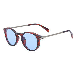 Gafas de Sol Redondas Unisex ZS DB1049, Montura Metálica, Lentes de PC, Protección UV400, Gafas de Sol para Conducir al Aire Libre - Product Image 2