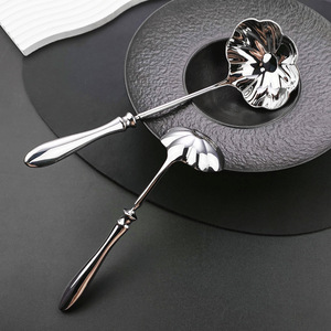 304 Stainless Steel Lotus Spoon Forged <b>Mirror</b> Polished For Home Hotel Restaurant Soup Ladle - Product Image 4