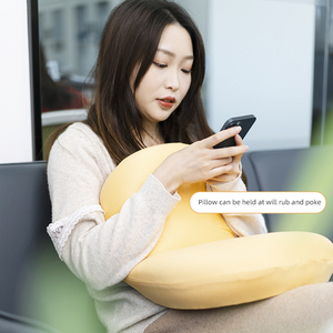 Offre Spéciale doux belle protection du cou soulagement <span class=keywords><strong>de</strong></span> la douleur <span class=keywords><strong>oreiller</strong></span> Cervica sommeil chat <span class=keywords><strong>ventre</strong></span> <span class=keywords><strong>forme</strong></span> <span class=keywords><strong>oreiller</strong></span> en mousse à mémoire - Product Image 5