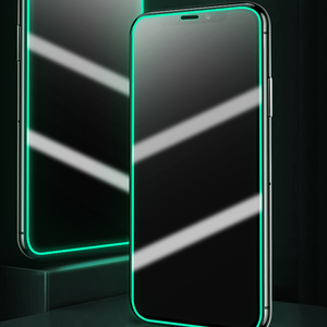 Protector de pantalla para <span class=keywords><strong>iphone</strong></span> 14 <span class=keywords><strong>MAX</strong></span>, cristal templado luminoso que brilla en la oscuridad - Product Image 3