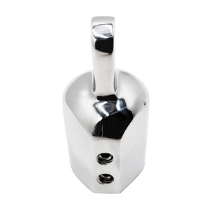 Capuchon d'extrémité de bôme de bateau en acier inoxydable marin robuste, poli miroir, anticorrosion, résistant à la rouille, 22 mm, neuf - Product Image 5