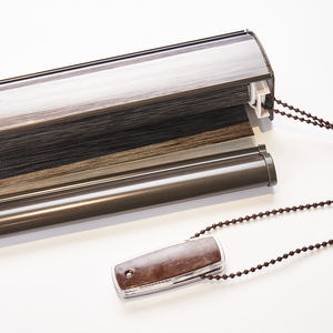 電動垂直BluetoothスマートソーラーパワーポリエステルPVCブラックアウトカーテン電気モーターゼブラシェードブラインド家庭用 - Product Image 4