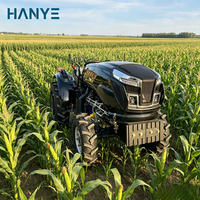 Tracteurs agricoles 4x4 pour rizières, champs de maïs et de soja, multifonctionnels, 50-100 CV, moteur diesel 4 roues motrices