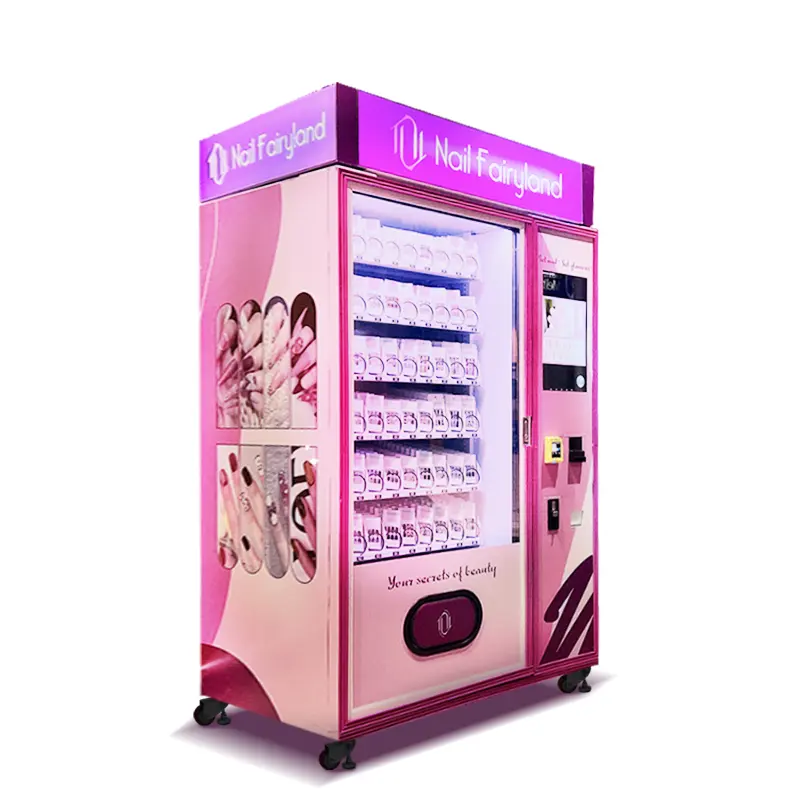 Alışveriş merkezi için akıllı makine otomat güzellik otomat yanlış kirpikler saç kirpik için