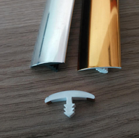 Décoration de meubles Profilé en plastique extrudé en forme de T Bande de chant en PVC