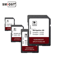 Système de navigation Google Maps SMIOST pour Seat As V23 Leon Ateca 2026, carte SD 32 Go, GPS avec garantie de 3 ans, matériau plastique