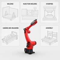 Robot industriel 6 axes BRTIRUS1510A 10 kg, portée 1587 mm, pour soudage, estampage et asservissement de machines