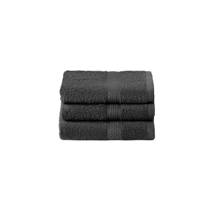Ensemble de serviettes de bain Caleffi 3 x 40 x 60 cm, 100% coton doux et absorbant, couleur unie, pour salle de bain, visage, usage quotidien, serviettes de bidet, serviettes durables - Product Image 1