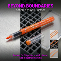 Ensemble de marqueurs fluorescents UV 12/18 couleurs, marqueurs de peinture acrylique néon pour l'art créatif et les loisirs créatifs, expédié depuis l'entrepôt américain