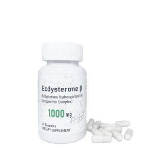 Suplemen Pembentukan Tubuh Dewasa Label Pribadi GZBC <span class=keywords><strong>Beta</strong></span> <span class=keywords><strong>Ecdysterone</strong></span> 500mg Kapsul 60 Kapsul/Botol Bersertifikat Halal Energi - Product Image 2