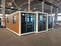 Café mobile préfabriqué en conteneur maritime de 20 pieds, bar pop-up pour la plage et les expositions de cuisine de rue