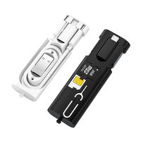 Cargador de Viaje Multifuncional de 60W con Conectores iPhone/Micro USB/Tipo C, Cable de Carga Rápida y Transferencia de Datos para Teléfono Móvil, Caja de Regalo