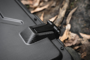 Fury 2018 + verre trempé en Fiber de carbone boîte à outils latérale multifonction porte aile de mouette pour Jeep Wrangler JL - Product Image 3