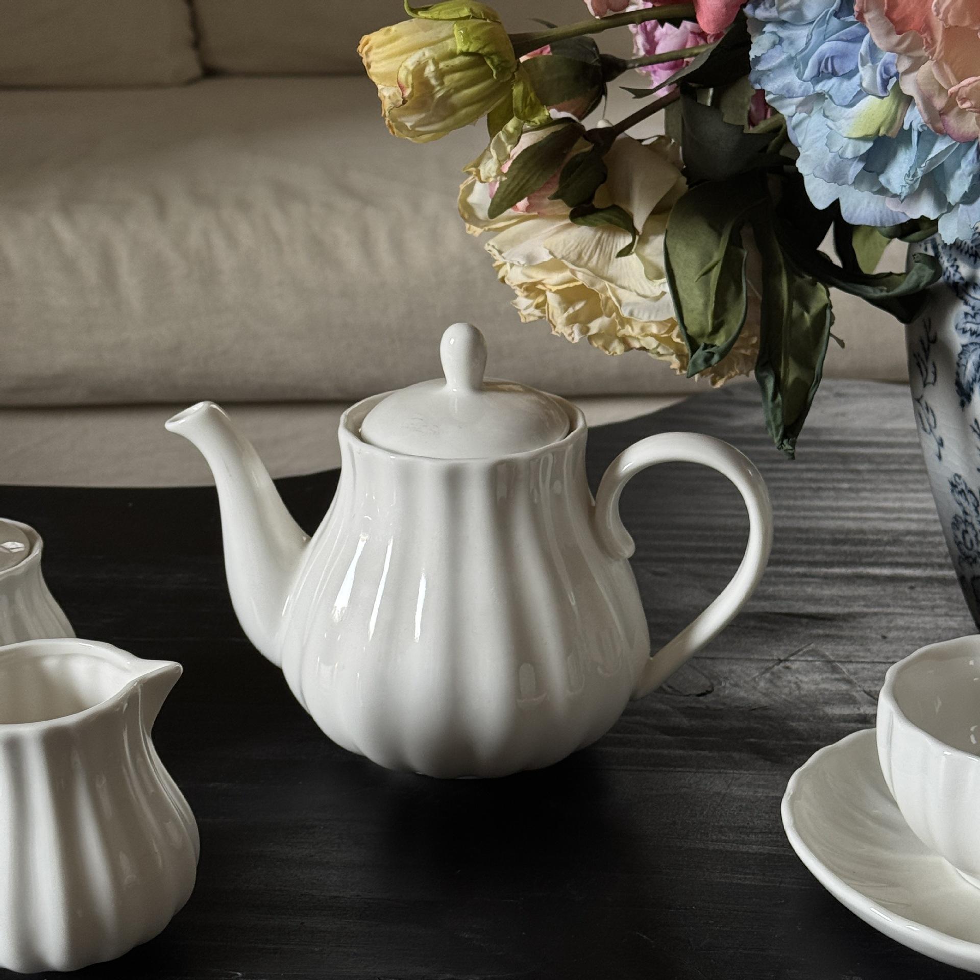 White teapot, 21*14*16, 800ML