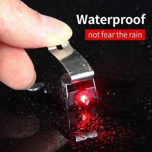 Yueli <b>Bicycle</b> Brake <b>Light</b> LED Flash Portable IPX4 Waterproof Mountain Bike Cycling Equipment - Product Image 4
