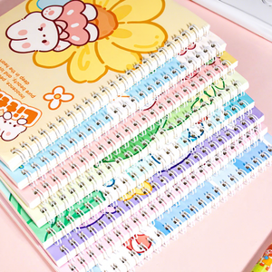 <span class=keywords><strong>Cuaderno</strong></span> Horizontal A5 con Espiral, Diseño de Dibujos Animados, <span class=keywords><strong>para</strong></span> Primaria, con Tapa Gruesa y Superficie Suave - Product Image 5