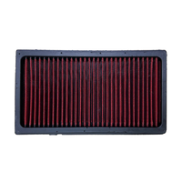 Filtre à air universel haute performance de type plat, à haut débit, personnalisable, directement de l'usine, accessoires automobiles