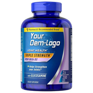 Geliştirilmiş eklem konfor kas büyüme tabletler yetişkinler <span class=keywords><strong>D</strong></span> vitamini zerdeçal C vitamini üçlü gücü 7 gün tedarik spor beslenme - Product Image 1