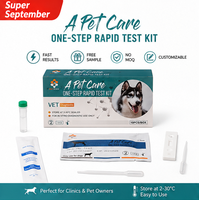 Kit de test rapide combiné Ehrlichia/Anaplasma pour hôpital vétérinaire EHR/ANA