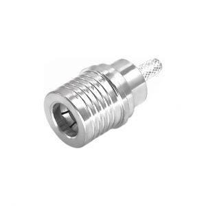 Conector Recto Hembra QMA de Precio de Fábrica, Crimpado, 50 Ohmios, Frecuencia 6G, Aislante de PTFE para <span class=keywords><strong>Cable</strong></span> <span class=keywords><strong>Coaxial</strong></span> RG316 y <span class=keywords><strong>Antena</strong></span> - Product Image 2