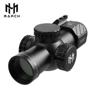 Lunette de visée tactique compacte MARCH HT 3X30IR, résistante aux chocs, à vision courte, illuminée, haute durabilité, pour la chasse et l'observation en extérieur