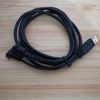 Câble de charge rapide USB 3A avec blindage tressé en aluminium pour VeriFone VX805 VX820 CBL282-038-02-B