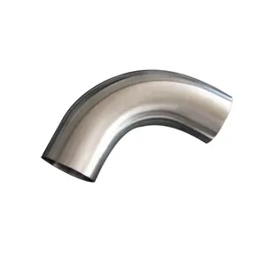 Sanitary 90 Degree Long Radius Welded Elbow/Bend